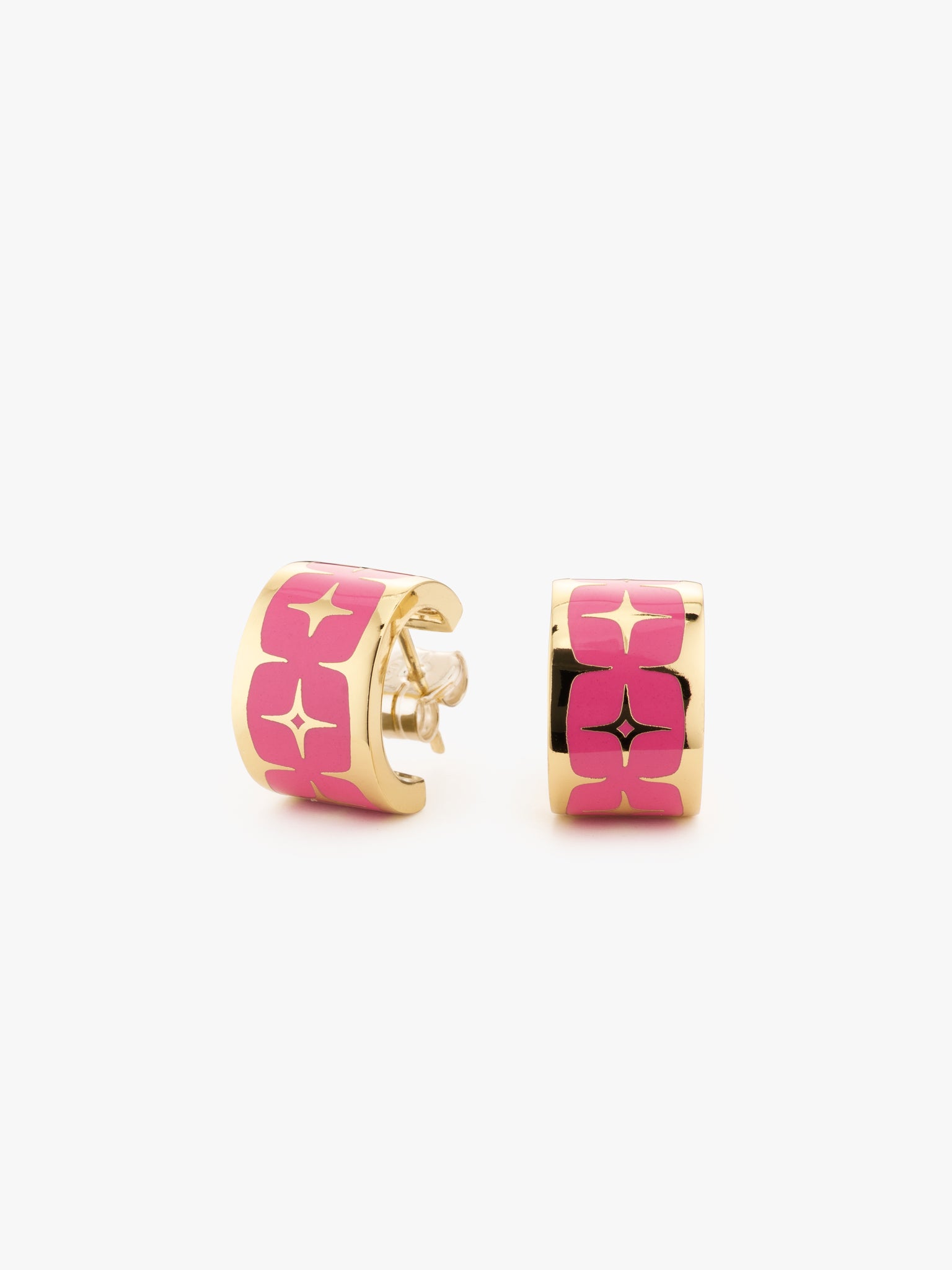 FLARE FRAME EARRINGS