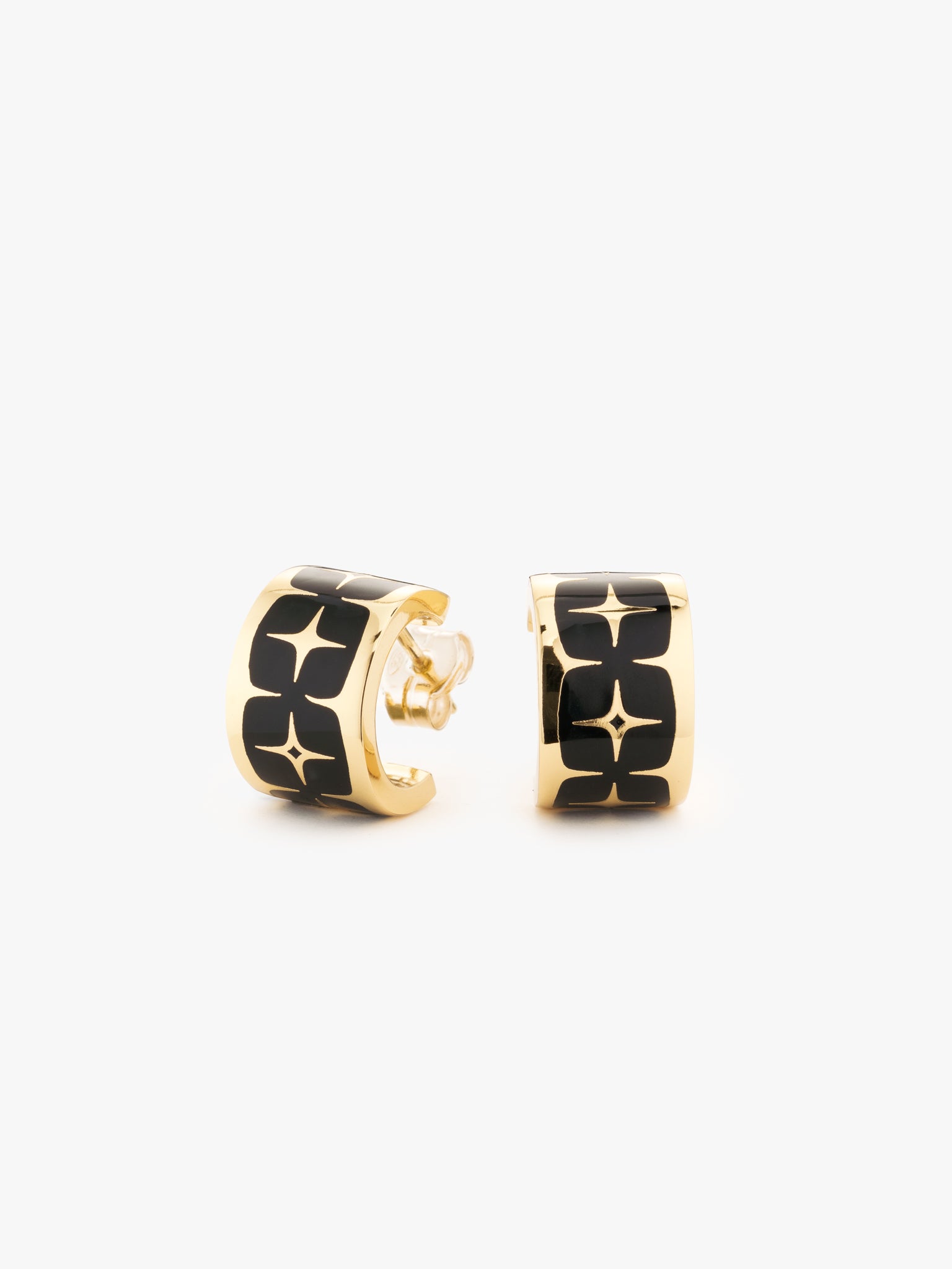 FLARE FRAME EARRINGS