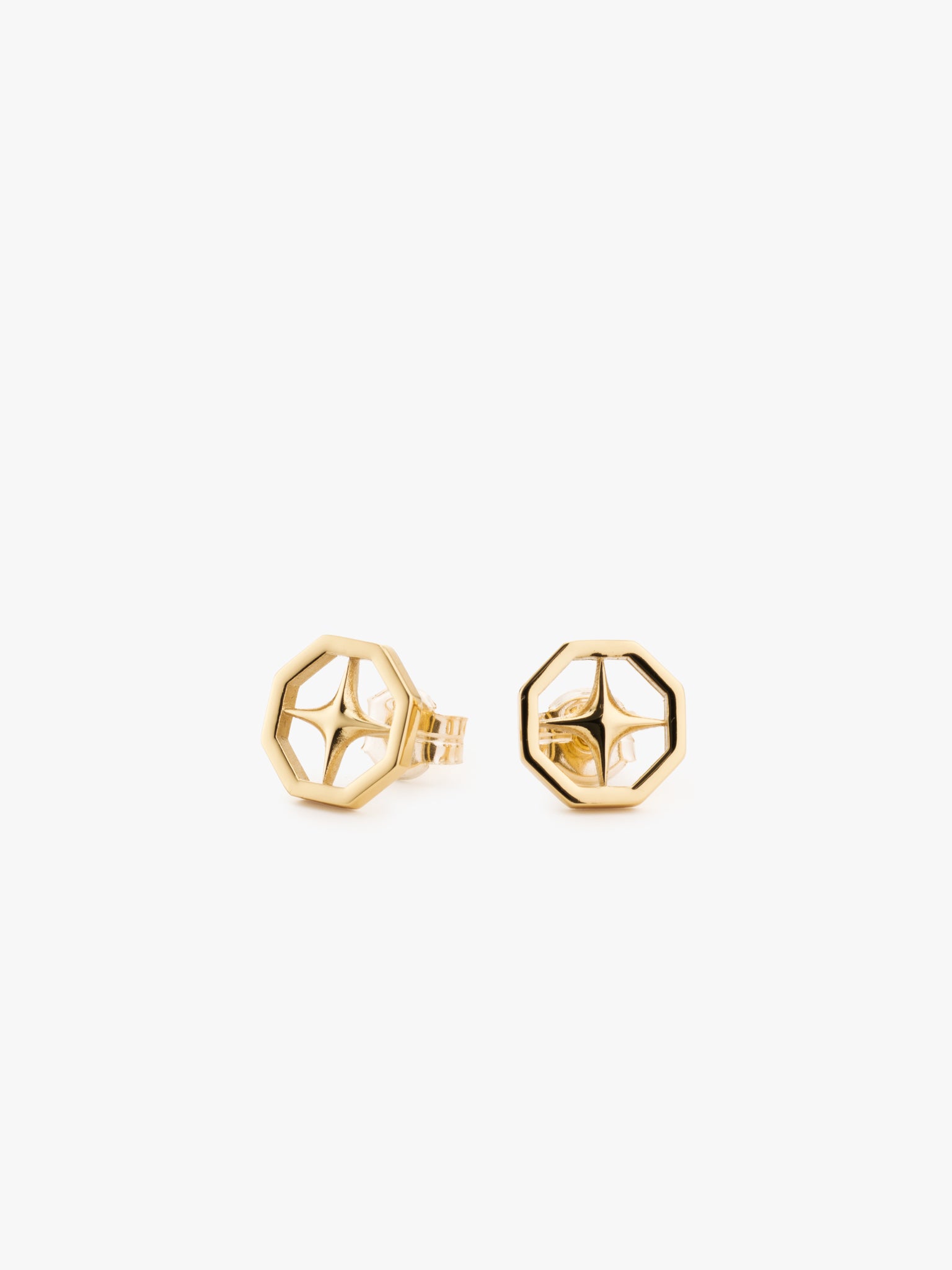 ICON OCTAGON EARRINGS