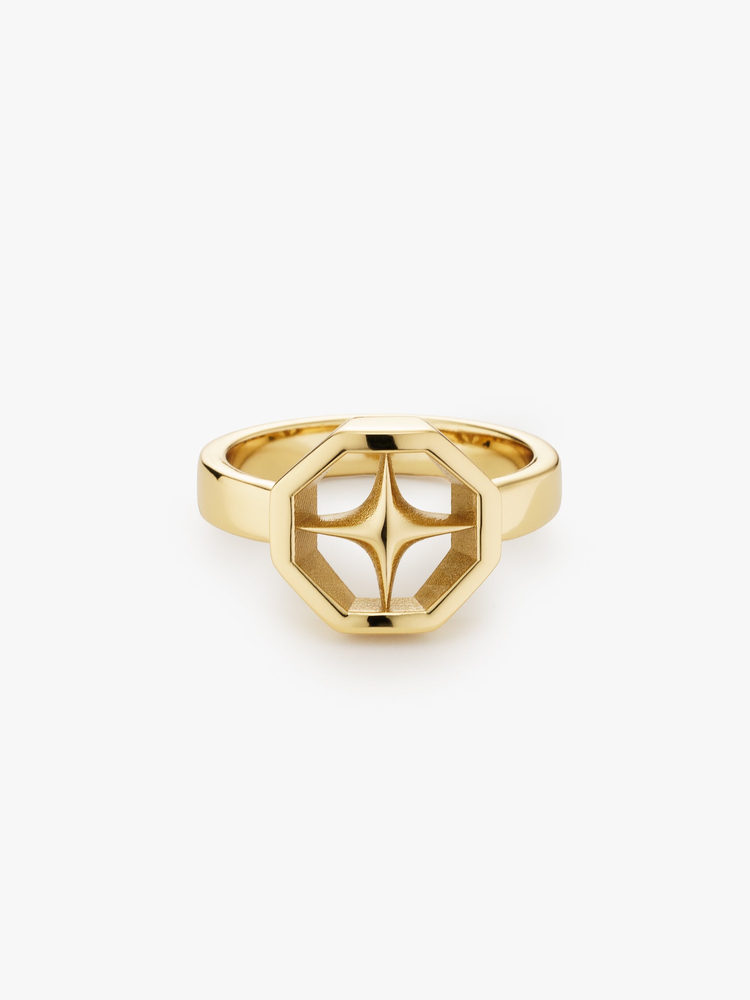 ICON INSIDE OCTAGON RING #3