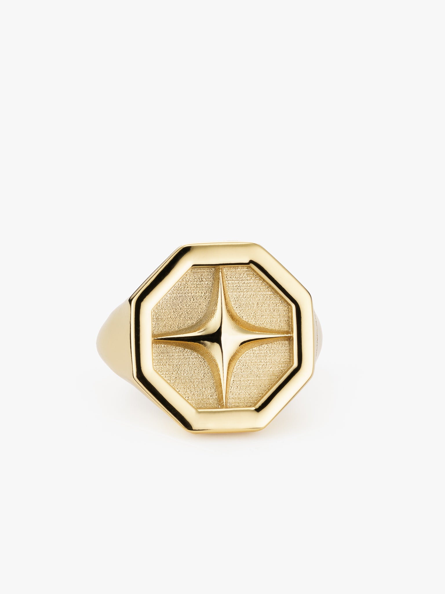 ICON 3D OCTAGON SIGNET RING