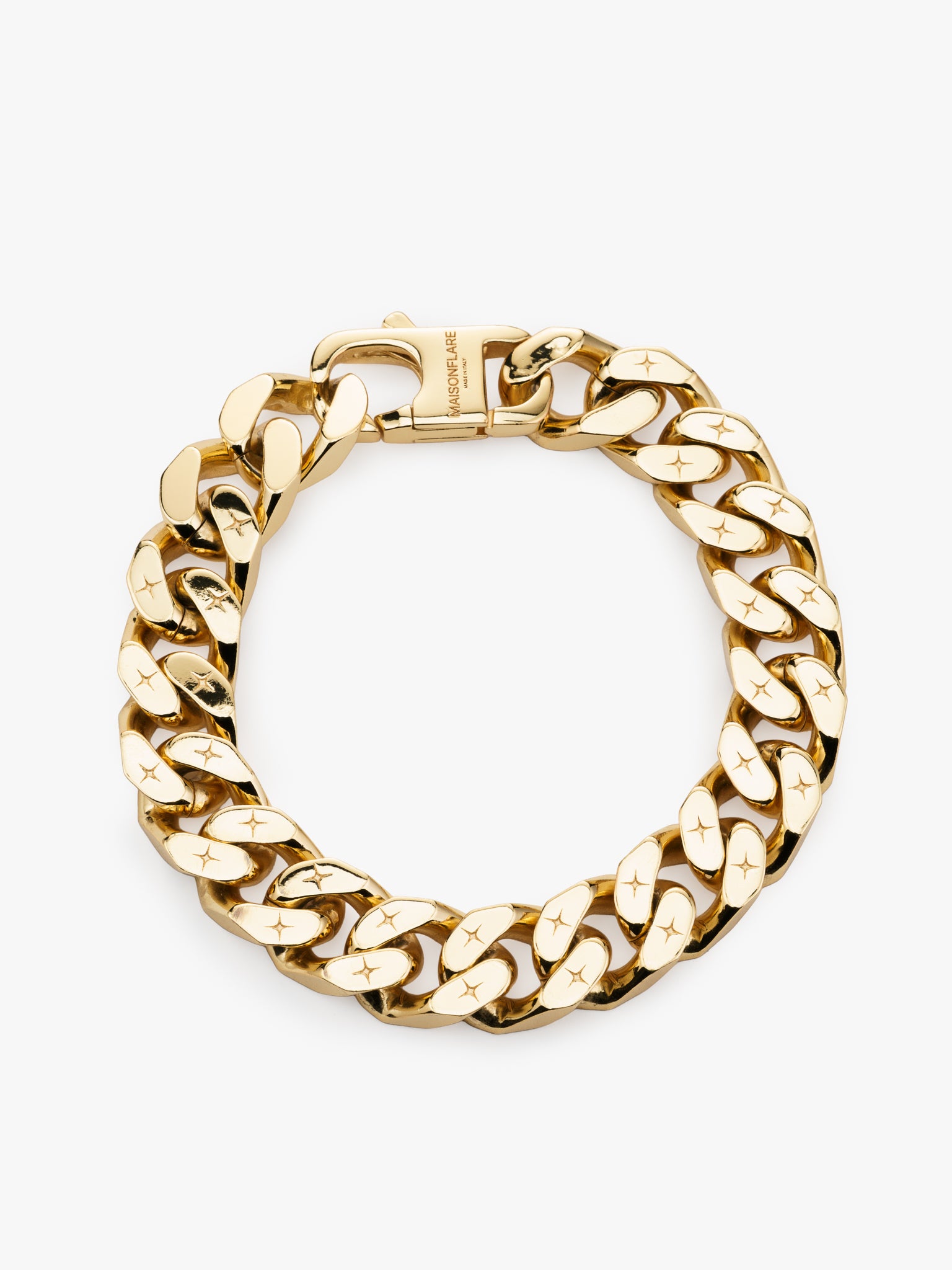 ICON CUBAN LOGO BRACELET