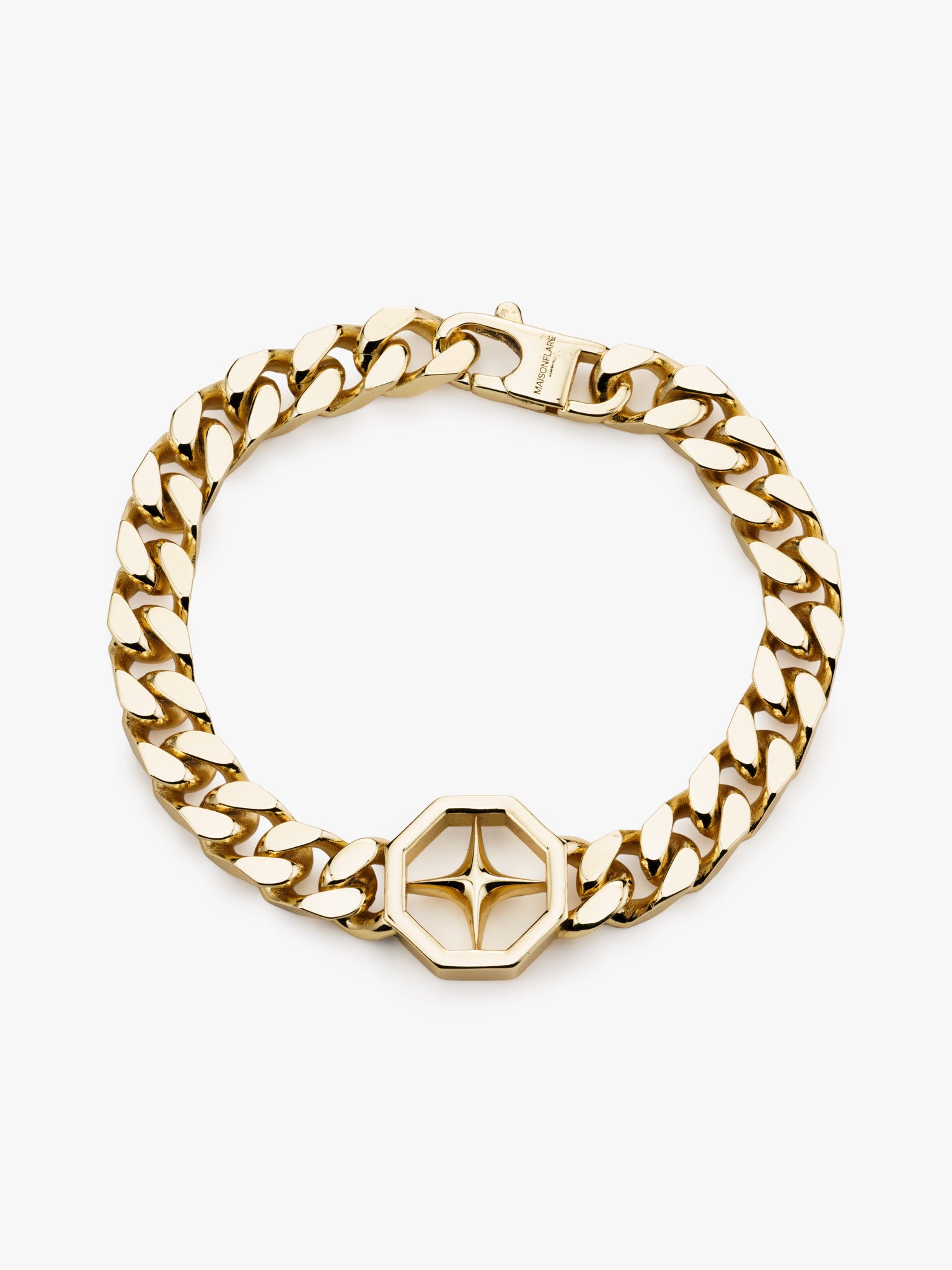 ICON OCTAGON CUBAN BRACELET