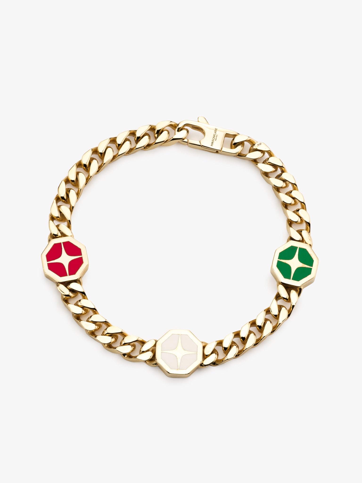 ITALY FLAG DOUBLEFACE BRACELET