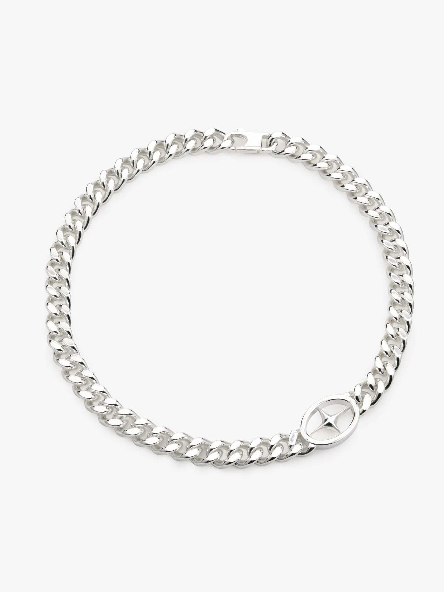 ICON OVAL CUBAN NECKLACE