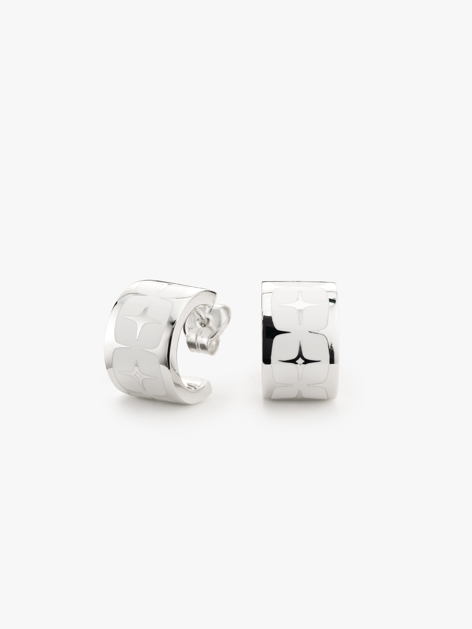 FLARE FRAME EARRINGS
